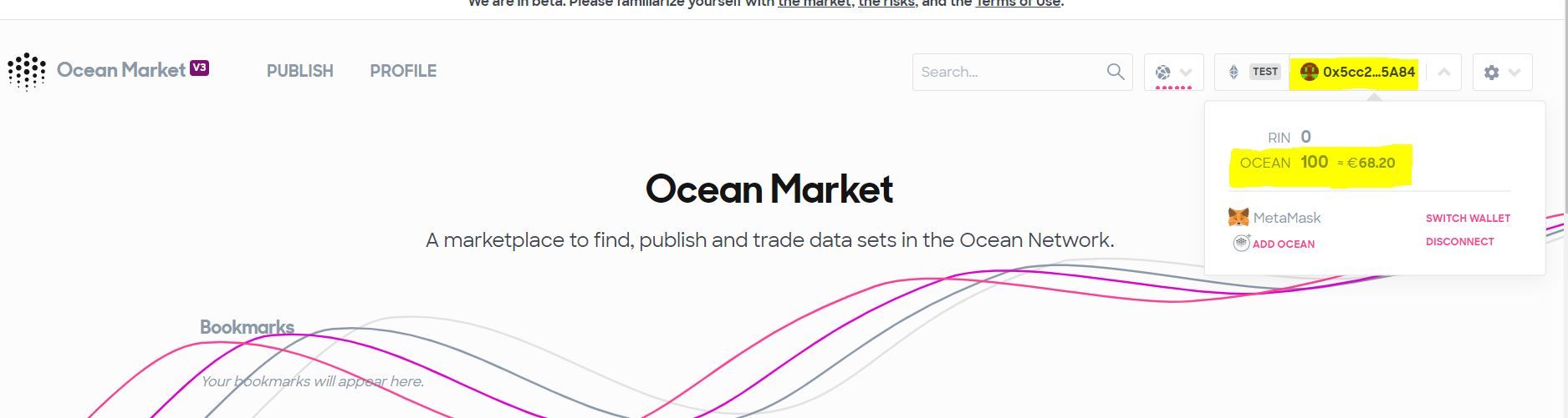 OceanMarket_VerifyWallet_Ocean